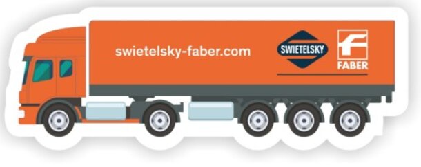Swietelsky Faber Lkw-Magnet