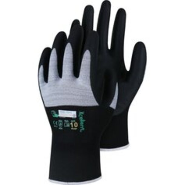 XC3030, Carbon-Nylon-Spandex-Handschuh mit Nitril-Beschichtung, Polybeutel