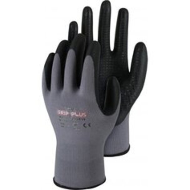 TR720, Grip Plus, Nylon-Handschuh mit Nitril-Beschichtung und Noppen, Polybeutel