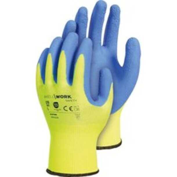 WW310 Active, Polyester-Handschuh mit Latex-Schaum-Beschichtung, SB-Karte