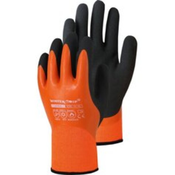TR338, WinterGrip, Acryl-Handschuh mit Latex-Beschichtung, Polybeutel