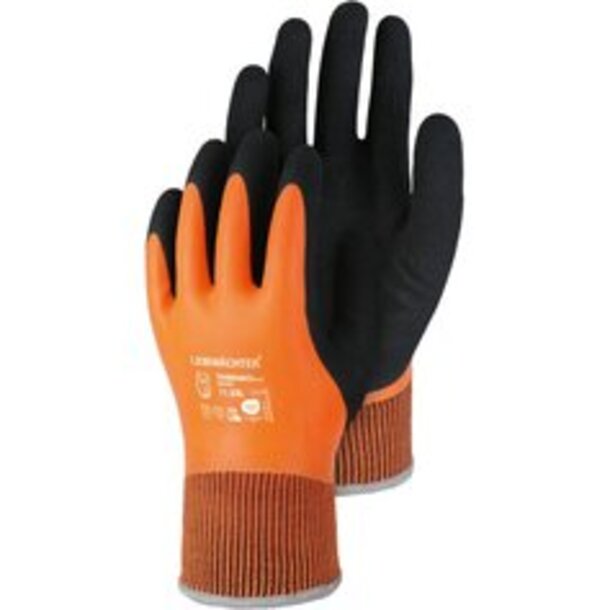 Leibwächter LW338, Winter Grip, Acryl-Handschuh mit Latex-Beschichtung, SB-Karte