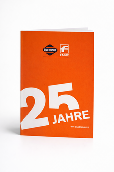 Notizbuch orange A4