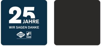 Jubiläumsmagnet „25 Jahre – Wir sagen Danke“