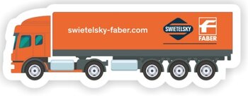 Swietelsky Faber Lkw-Magnet