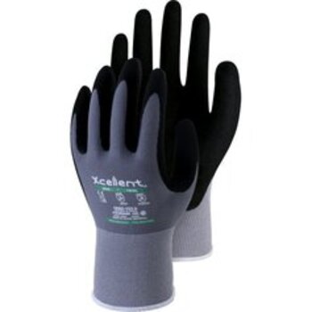 XC3000, Cut A, Nylon-Spandex-Handschuh mit Nitril-Beschichtung, 12er Pack, EAN-Auszeichnung