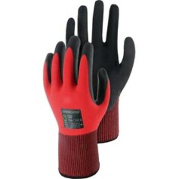 Leibwächter LW500, Flex, Nylon-Handschuh mit Nitril-Beschichtung, 12er Pack, EAN-Auszeichnung