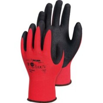 WW540 Precision, Nylon-Elasthan Handschuh mit Nitril-Sand Beschichtung, 6er Pack, EAN-Auszeichnung