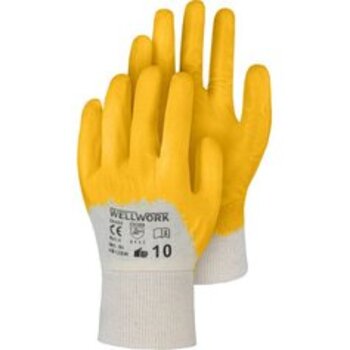 H610BW, Sun, Baumwoll-Handschuh mit Nitril-Beschichtung, ohne EAN-Auszeichnung