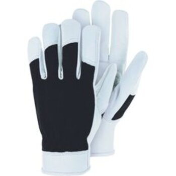 TR210, Bubalus, Leder-Handschuh mit Spandex-Rücken, SB-Karte