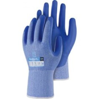 XC12383, Cut E, 100°, Stahlfaser-UHMWPE-Handschuh mit Nitril-Beschichtung, Polybeutel
