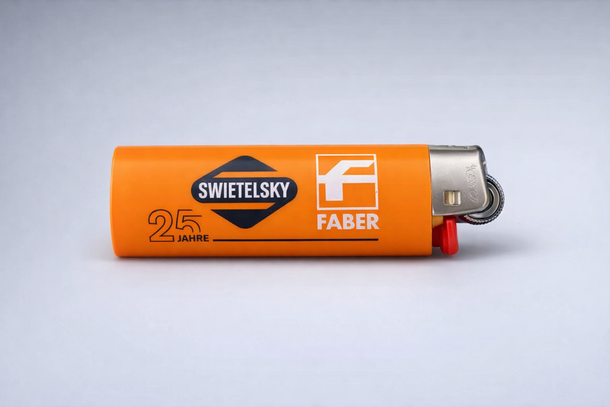 Feuerzeug BIC J26 25 Jahre